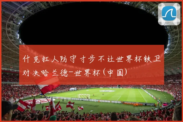 什克扛人防守寸步不让世界杯铁卫对决哈兰德-世界杯(中国)
